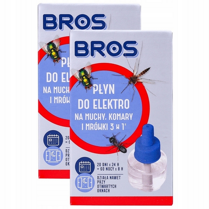 Kvapalina pre insekticídny elektrofumigátor Bros 30 ml