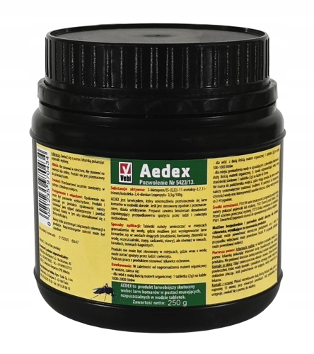 AEDEX bojuje proti komárom LARVES postrekom komármi 250 g