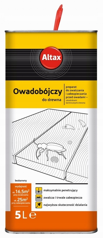 Altax insekticíd na drevo 5 l