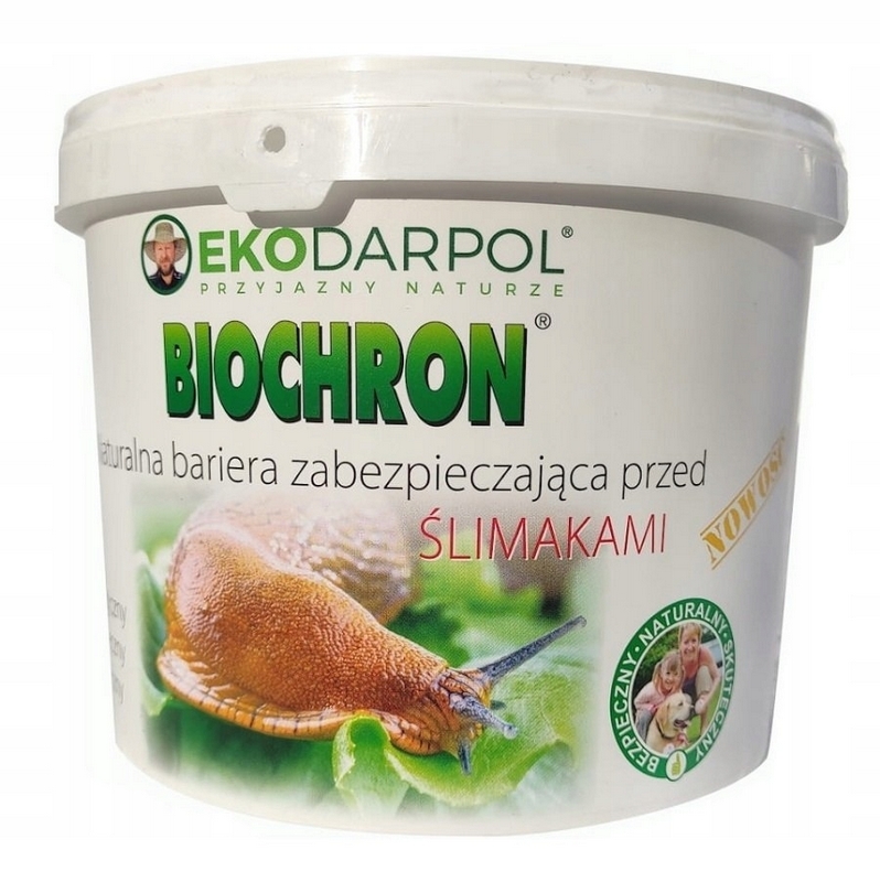 BIOCHRON pre SLIMÁKY prírodná bariéra vedierko 1,5kg