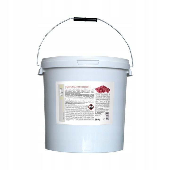 BROS Granáty pre myši a potkany 10 kg jed