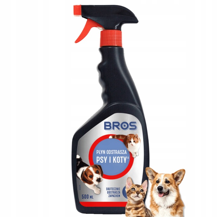 Repelent proti psom a mačkám Bros 500 ml – Ochranný sprej