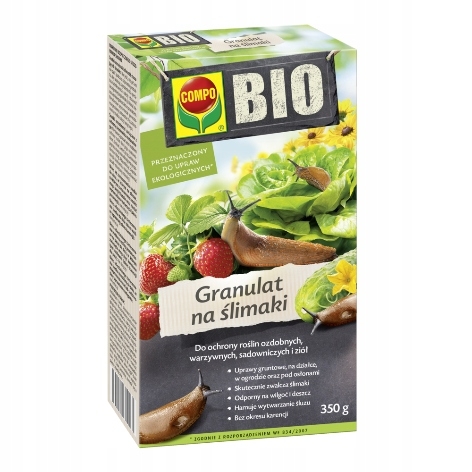 COMPO BIO Granulát odpudzovač slimákov 350g