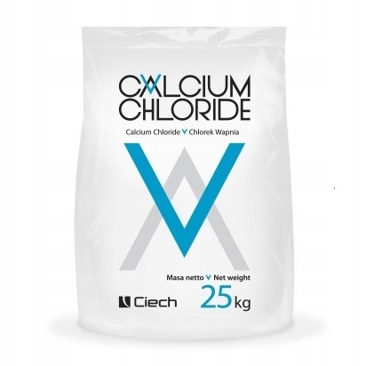 Chlorid vápenatý.Sneh a ľad 25 kg