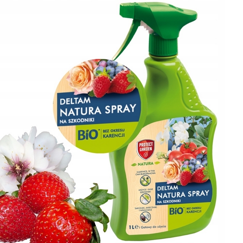 Deltam Natura Spray 1L insekticídny BIO na vošky/strapce/roztoče/moľ