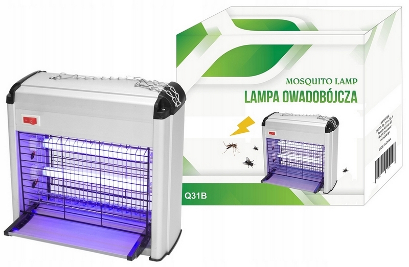 VEĽKÁ LAMPA NA ZABÍJANIE Hmyzu na komáre, muchy, mory, hmyz