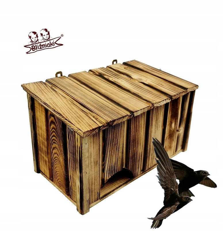 Birdhouse Nest Box pre hniezdo Jerzyków