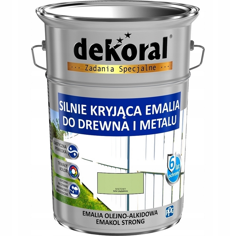 Farba - Smalt na drevo EMAKOL STRONG mäta 5L