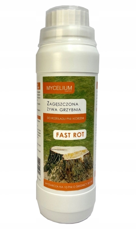 Mycelium FAST ROT na odstránenie pňov a koreňov 500 ml
