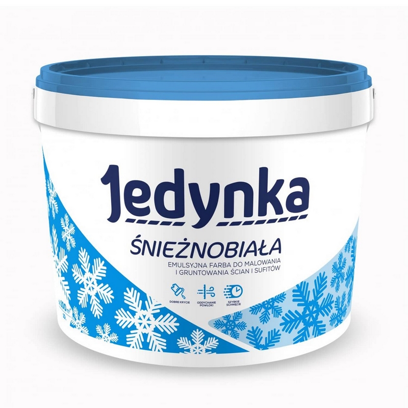Farba na - JEDYNKA biela emulzná farba 10L