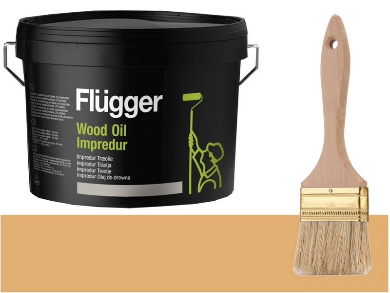 Farba, lak - Flugger Wood Oil Impredur terasový olej 0,7L borovica