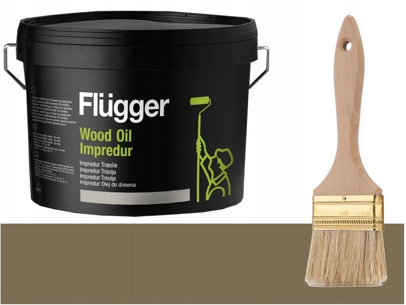 Farba, lak - Flugger Wood Oil Impredur terasový olej 2,8 L PEKAN