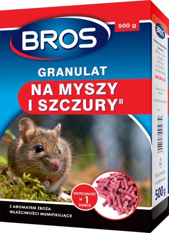 Granule pre myši a potkany 1 kg