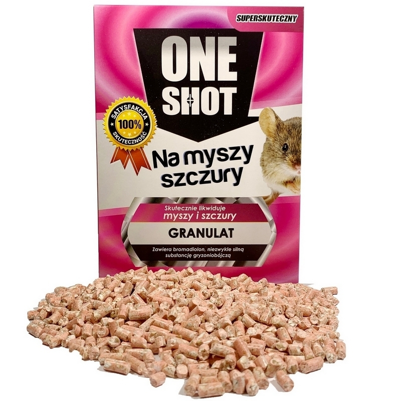 GRANULY, MYŠOVÝ JEDNOTKY 500 G KILLER HIT