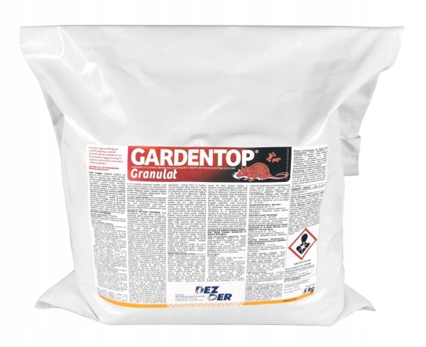 Rodenticídny prípravok GARDENTOP pre potkany MICE 5 kg GR