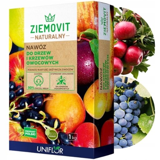 Organické, prírodné hnojivo Ziemovit granule 1 kg