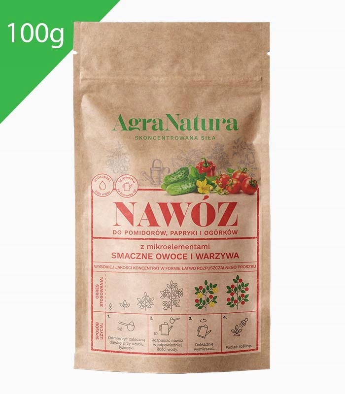 AgraNatura viaczložkové hnojivo v prášku 0,1 kg