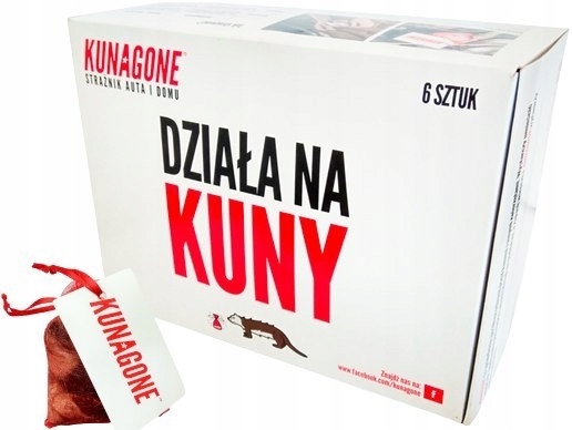KUNAGONE KUNE REPELLER PRE DOMÁCE AUTOMOBILY x6