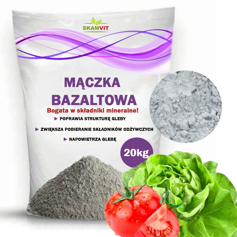 Skamvit čadičová múka hnojivo prášok 20 kg 36 l