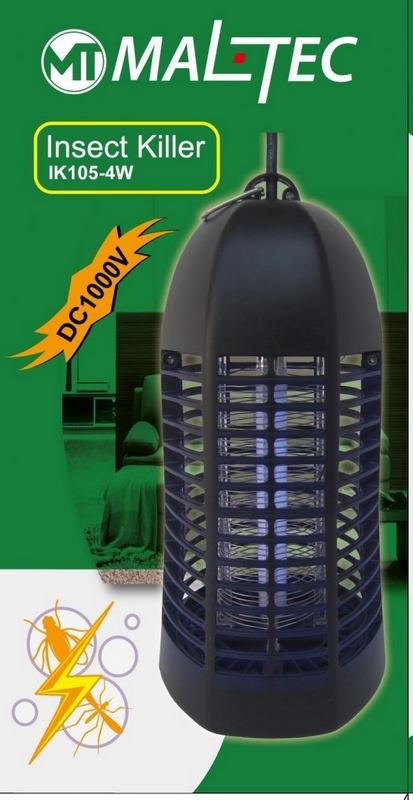 MALTEC EGS-01-4W Lampa na ničenie hmyzu