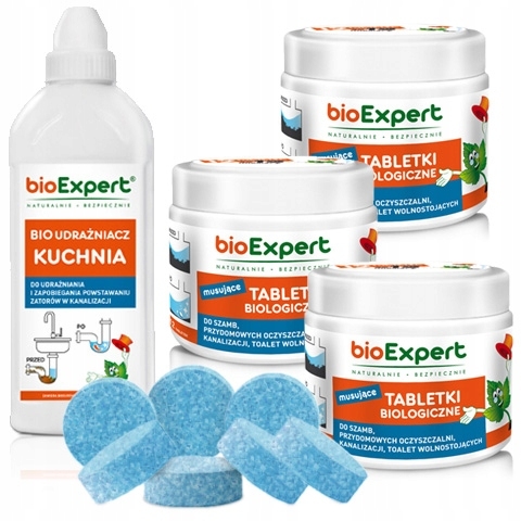 MEGA SADA! 36ks tablety bioExpert + odtok