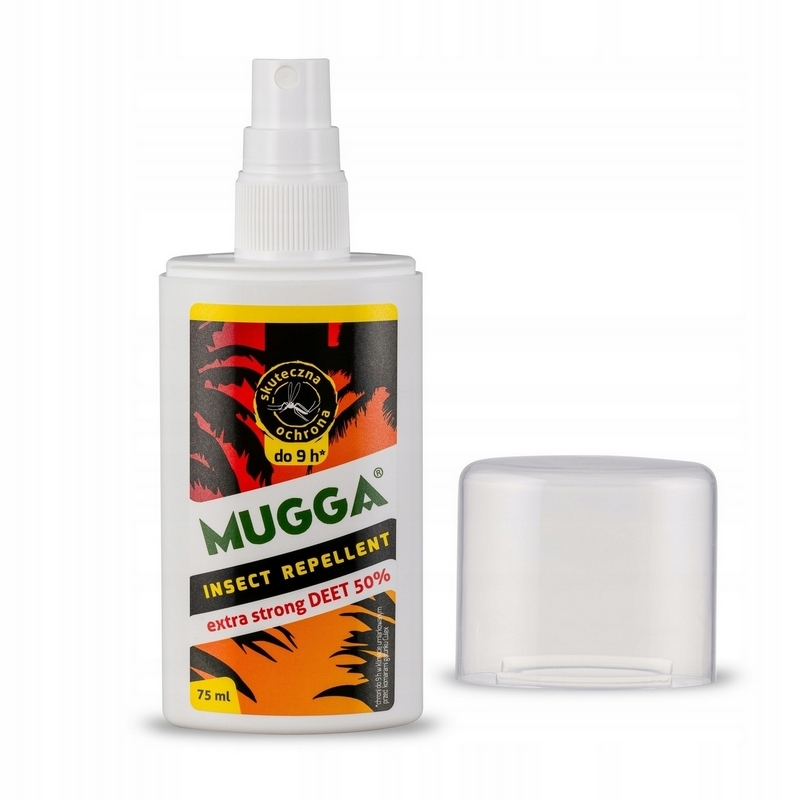 Mugga Deet sprej proti komárom a kliešťom 50% 75 ml