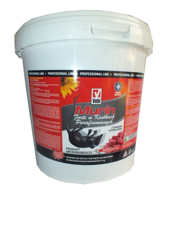 MURIN FORTE V 5 KG PARAFINOVANÝCH KOSTKÁCH