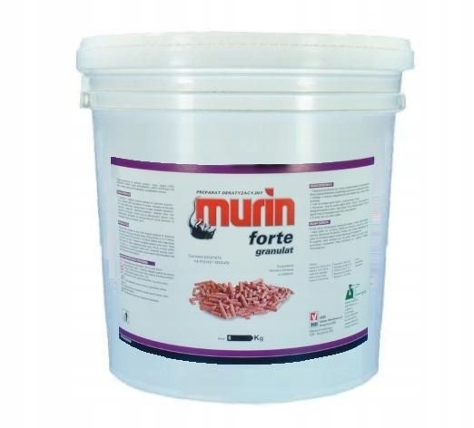 Murin Forte granule 5 kg bojujú proti myšiam, hlodavcom