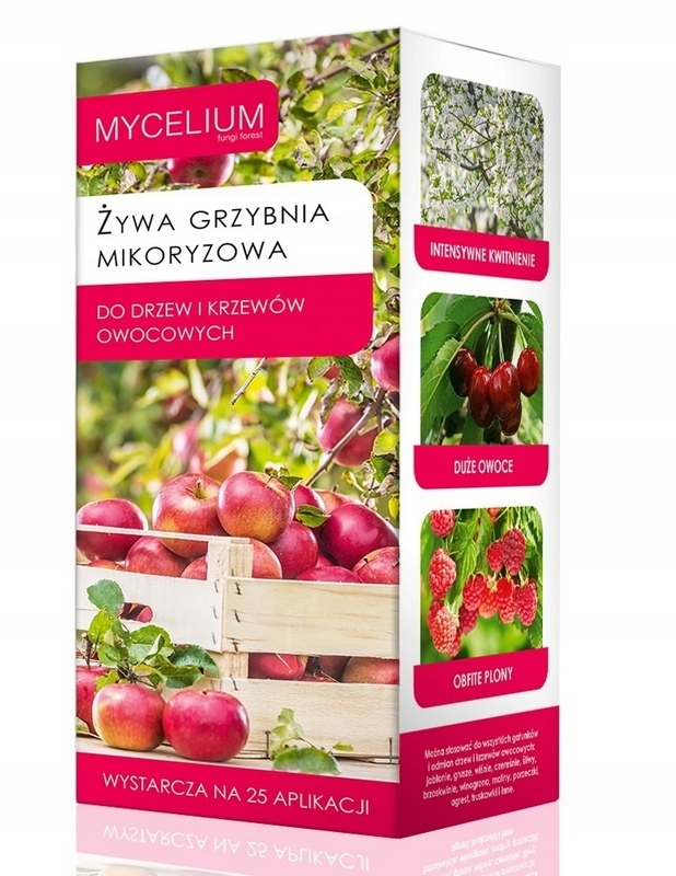 Mycelium mycorrhizal mycélium na ovocné stromy a kríky 250 ml