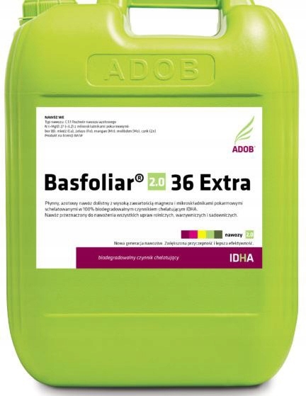 HNOJIVO ADOB BASFOLIAR 36 EXTRA 20L NITROGEN MAGNESIUM