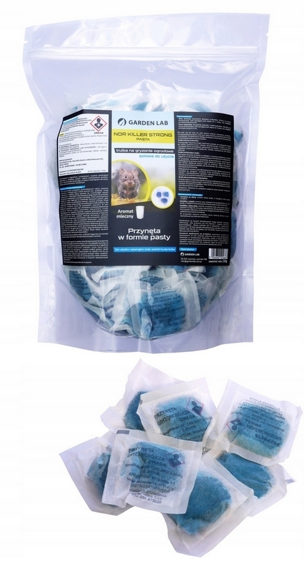 NORKILLER PASTA MOUSE POISON RATS KUNA 1,5 KG