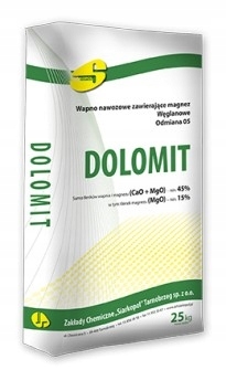 Hnojivo mletý dolomit 25 kg vápno Odkwasza Eco