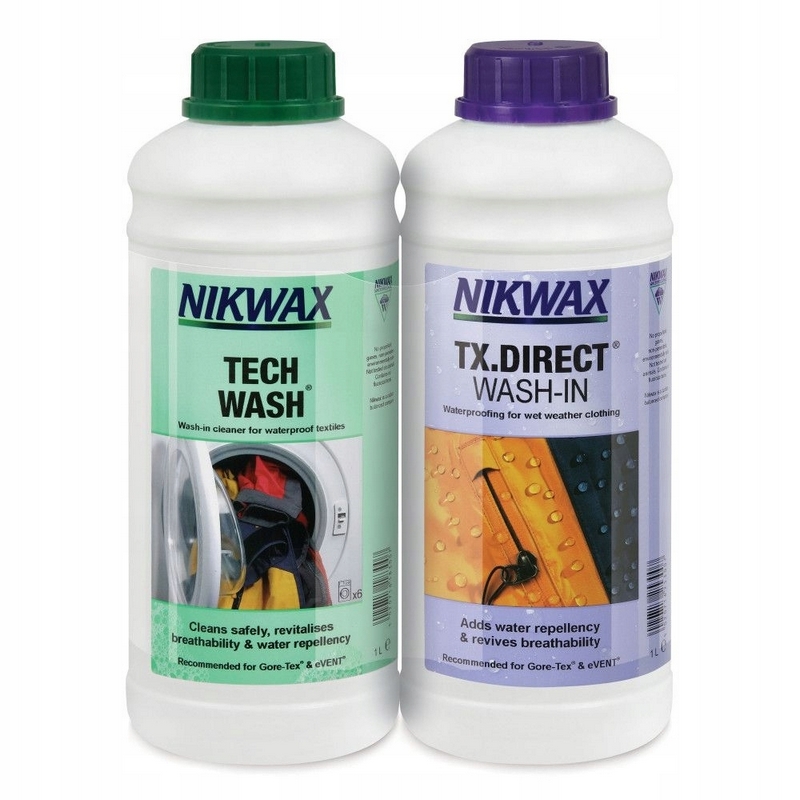 Nikwax Tech Wash 1L + TX. Priame umývanie 1L