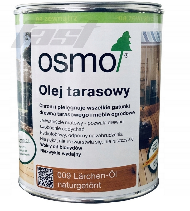 Farba, lak - OSMO 009 Terasový olej z modřínu 0,75 l