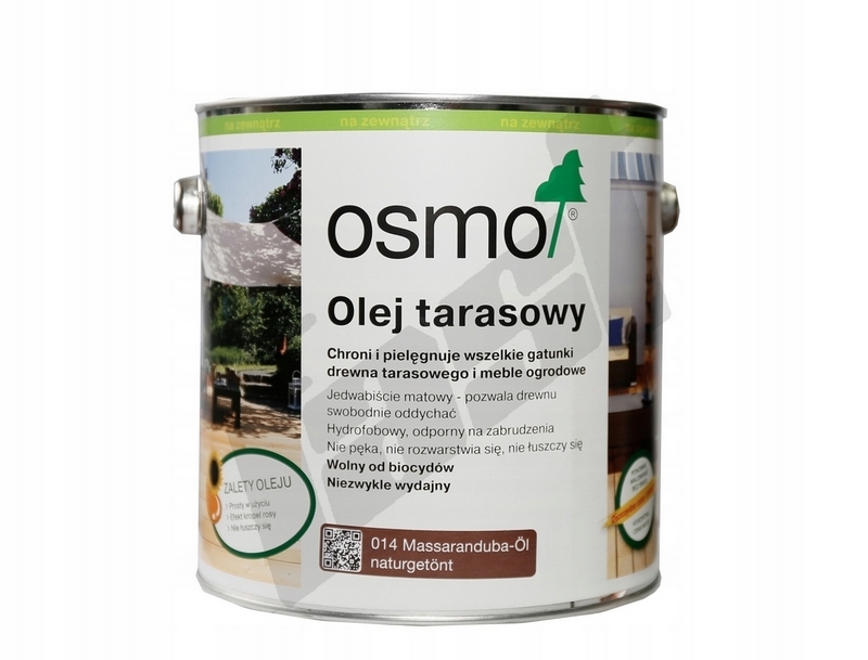 Farba, lak - OSMO 014 MASSARANDUBA terasový olej 2,5 l