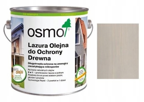 Farba, lak - OSMO OLEJOVÝ STAIN 906 Perlovo šedá 2,5L