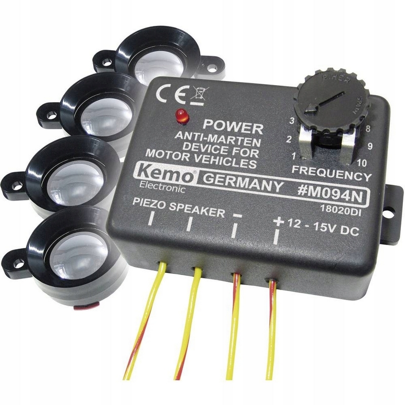 Odpudzovač kún a hlodavcov pre auto Kemo M094,