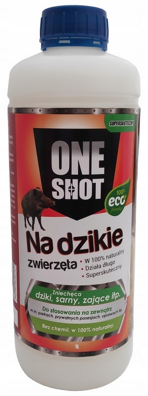Odpudzovač diviakov 1L agenta JEDEN VÝSTrel
