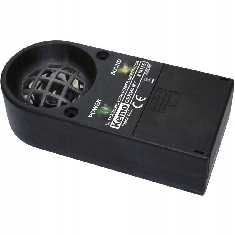 Ultrazvukový odpudzovač Kemo M175, 7-38 kHz, 12