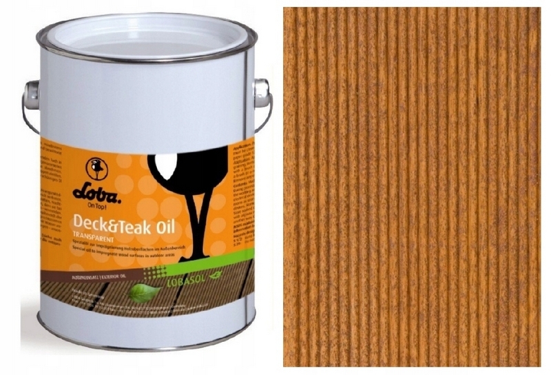 Farba, lak - LOBA Bangkirai Ľahký olej na terasové drevo 2,5L