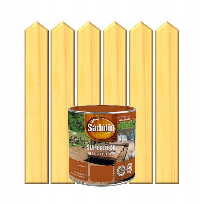 Terasový olej SUPERDECK 2,5 l Bezfarebný SADOLÍN