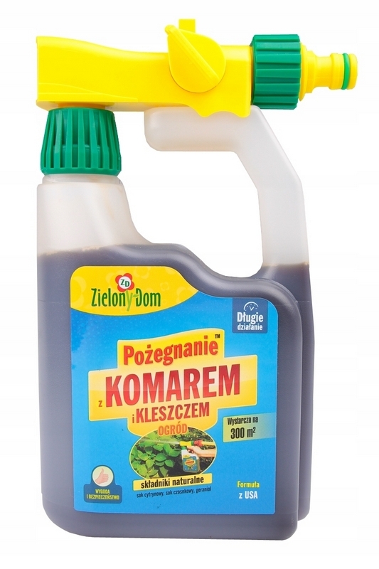 Rozlúčka s komárom 950 ml kanvy na postrek proti komárom