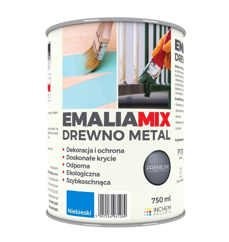 Farba - PROFESIONÁLNY SMALT DREVO MODRÝ KOV 750 ML