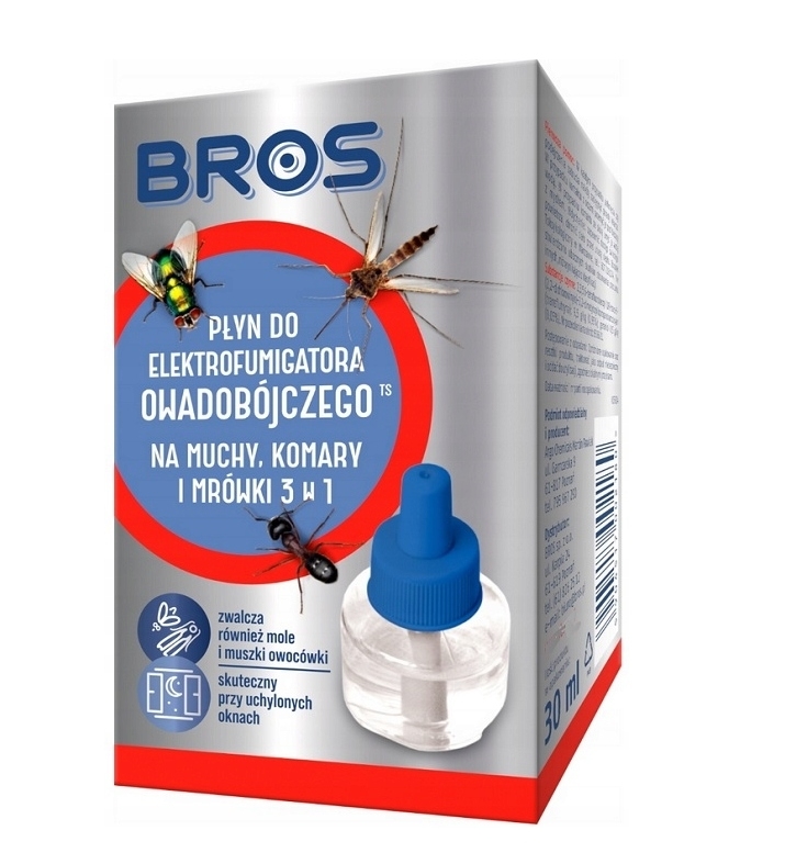 Kvapalina pre insekticídny elektrofumigátor Bros 30 ml