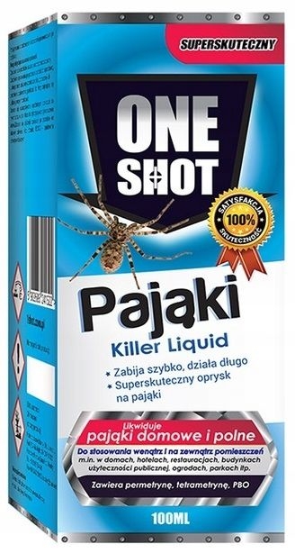 100 sprejových koncentrátov pre pavúky