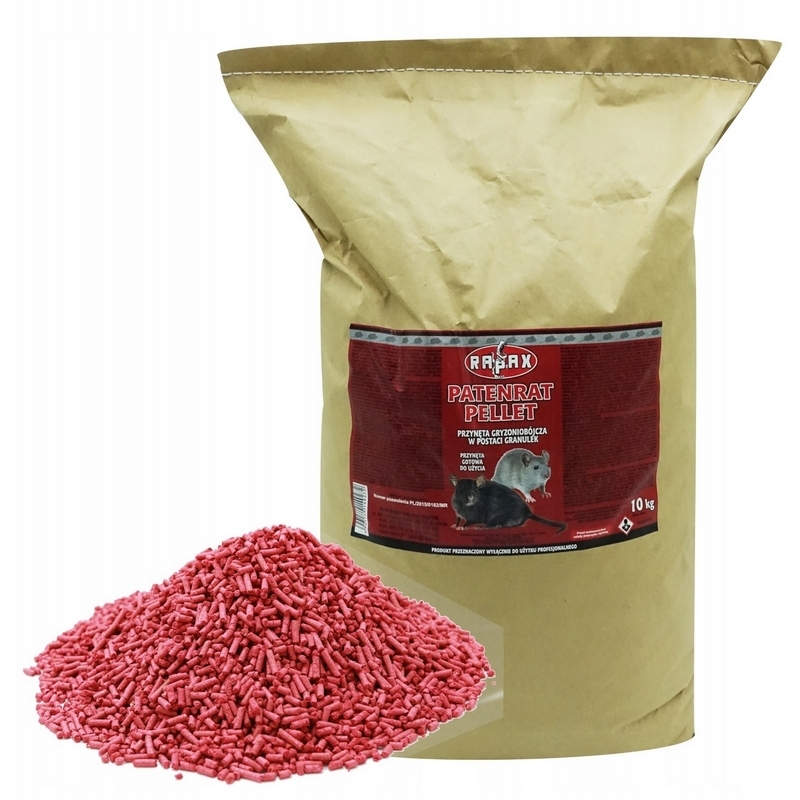 RAPAX GRANULY PRE MYŠE KRYTY KUNA 10 KG