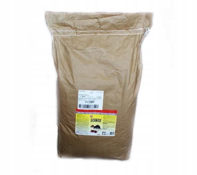 Ratimor Vložte 25 kg jedu na potkany