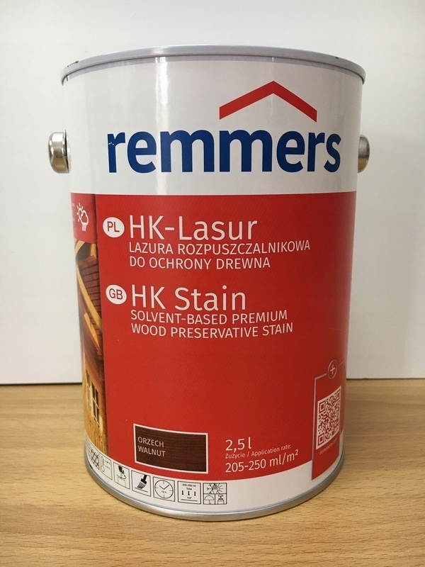 Farba, lak - Remmers HK-Lasurova impregnácia pre 2,5 borovicového smrekovca dr