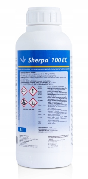 ŚOR insekticídny prípravok SHERPA 100 EC 1L PESTICÍD