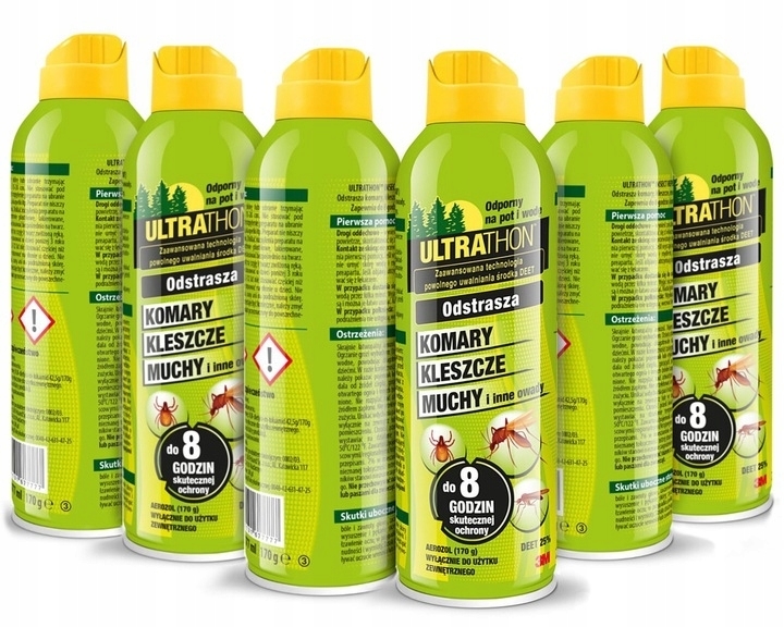 Mosquito SPREJ TICKS DEET 25% ULTRATHON 6 ks